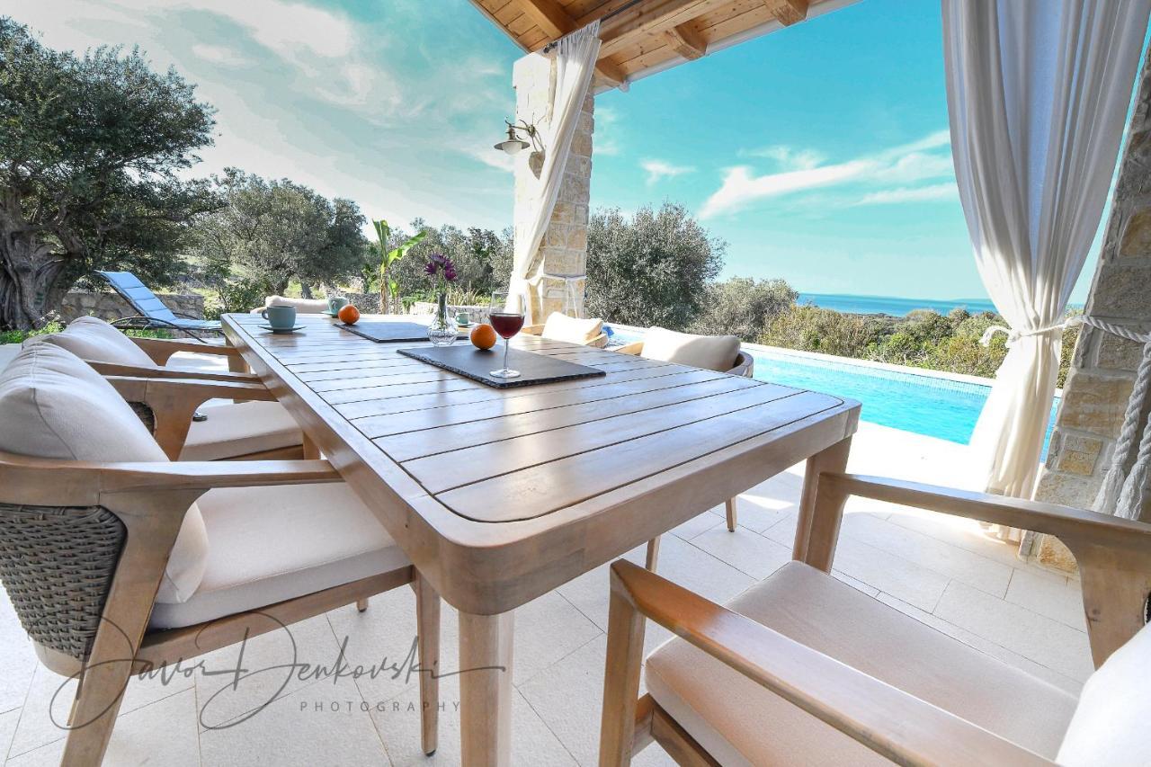 Island Villa Adriana With Heated Pool And Sauna Lun  Exterior photo